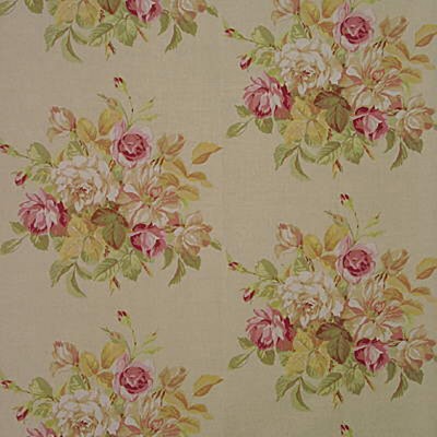 Фото Ткань портьерная с рисунком - Цветы - стиль Английский - Купить в Интернет-магазине
