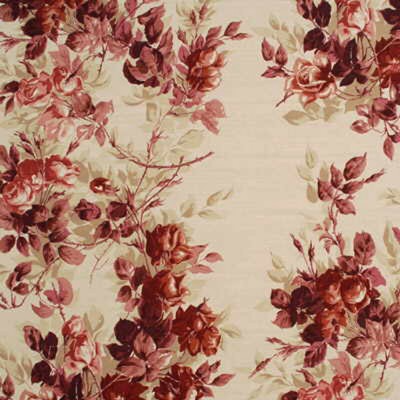 Фото Ткань портьерная с рисунком - Цветы - стиль Английский - Купить в Интернет-магазине