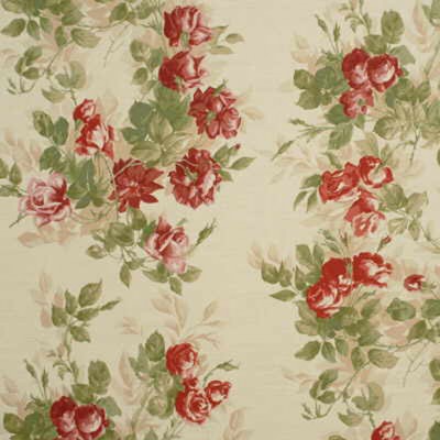 Фото Ткань портьерная с рисунком - Цветы - стиль Английский - Купить в Интернет-магазине