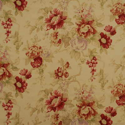 Фото Ткань портьерная с рисунком - Цветы - стиль Английский - Купить в Интернет-магазине