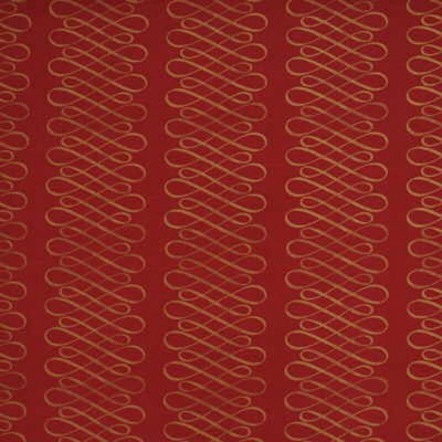 Фото Ткань портьерная с рисунком - Орнамент - стиль Английский - Красный - Купить в Интернет-магазине