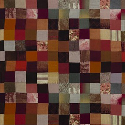 Фото Ткань портьерная с рисунком - Абстракция - стиль Английский - Коричневая - Купить в Интернет-магазине