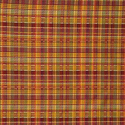 Фото Ткань портьерная с рисунком - Клетка - стиль Английский - Желтая - Купить в Интернет-магазине