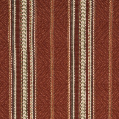 Фото Ткань портьерная с рисунком - Полоски - стиль Английский - Коричневые - Купить в Интернет-магазине