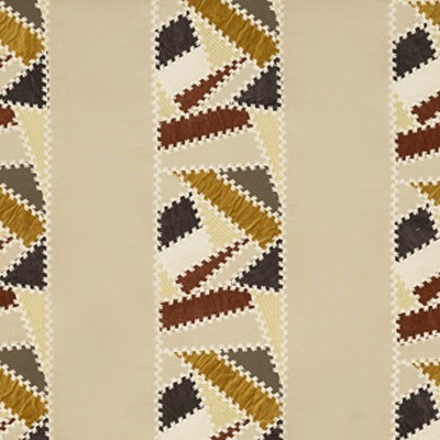 Фото Ткань портьерная с рисунком - Абстракция - стиль Английский - Бежевая - Купить в Интернет-магазине