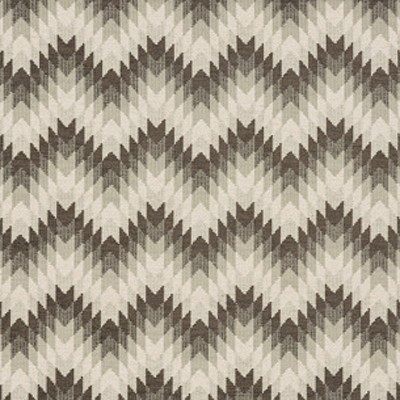 Фото Ткань портьерная с рисунком - Орнамент - стиль Английский - Серый - Купить в Интернет-магазине