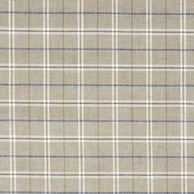 Фото Ткань портьерная с рисунком - Клетка - стиль Английский - Серая - Купить в Интернет-магазине