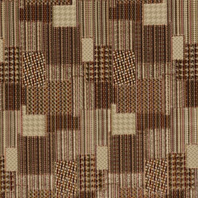 Фото Ткань портьерная с рисунком - Абстракция - стиль Английский - Коричневая - Купить в Интернет-магазине