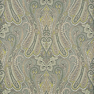 Фото Обои с рисунком - Пейсли - стиль Английская классика - Серые - Купить в Интернет-магазине