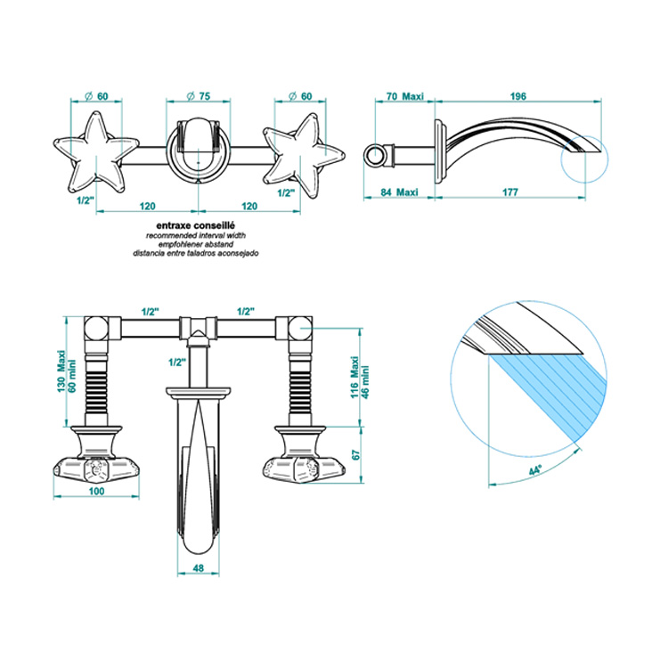 Фото Смеситель для раковины - стиль Европейский - Купить в Интернет-магазине Фото Смеситель для раковины - стиль Европейский - Купить в Интернет-магазине
