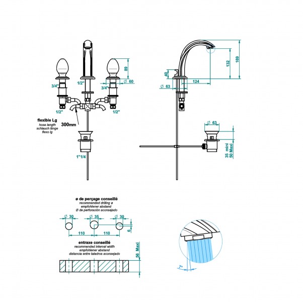 Фото Смеситель для раковины - стиль Европейский - Купить в Интернет-магазине Фото Смеситель для раковины - стиль Европейский - Купить в Интернет-магазине