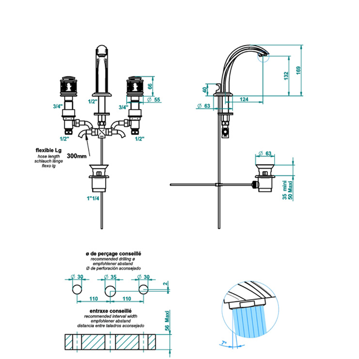 Фото Смеситель для раковины - стиль Европейский - Купить в Интернет-магазине Фото Смеситель для раковины - стиль Европейский - Купить в Интернет-магазине