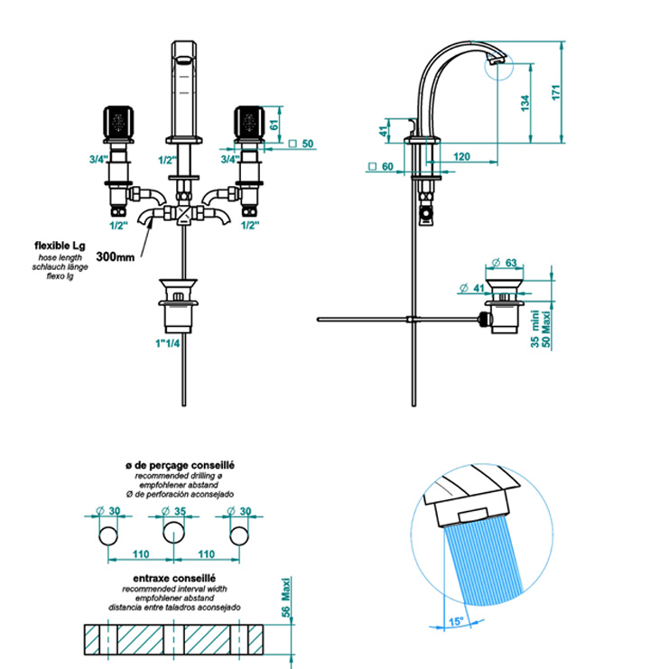 Фото Смеситель для раковины - стиль Европейский - Купить в Интернет-магазине Фото Смеситель для раковины - стиль Европейский - Купить в Интернет-магазине