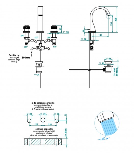 Фото Смеситель для раковины - стиль Европейский - Купить в Интернет-магазине Фото Смеситель для раковины - стиль Европейский - Купить в Интернет-магазине