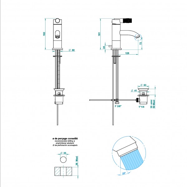 Фото Смеситель для раковины - стиль Европейский - Купить в Интернет-магазине Фото Смеситель для раковины - стиль Европейский - Купить в Интернет-магазине