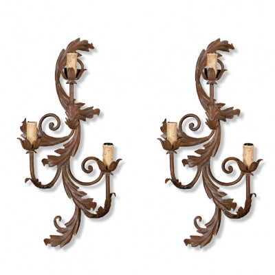 Фото Бра, светильник настенный - стиль Европейская классика - Металлический - Купить в Интернет-магазине