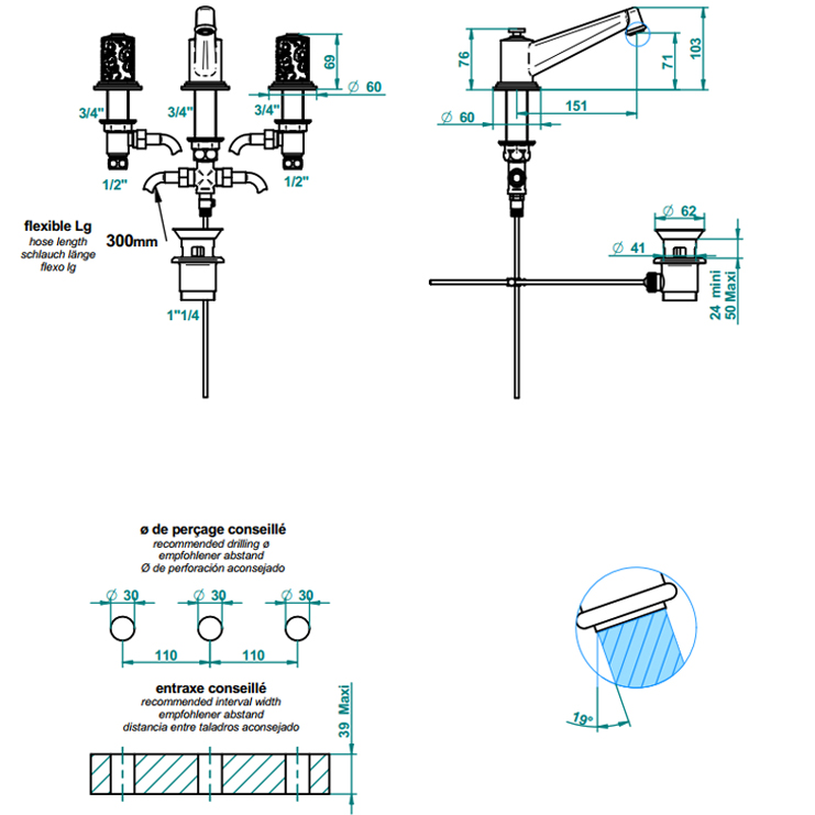 Фото Смеситель для раковины - стиль Европейский - Купить в Интернет-магазине Фото Смеситель для раковины - стиль Европейский - Купить в Интернет-магазине