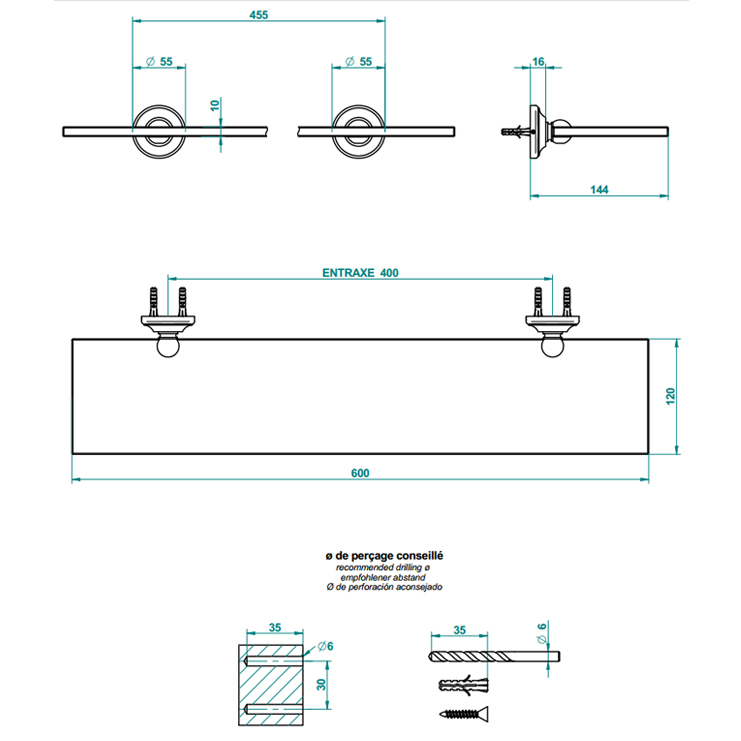Фото Полка для ванной - стиль Европейский - Купить в Интернет-магазине