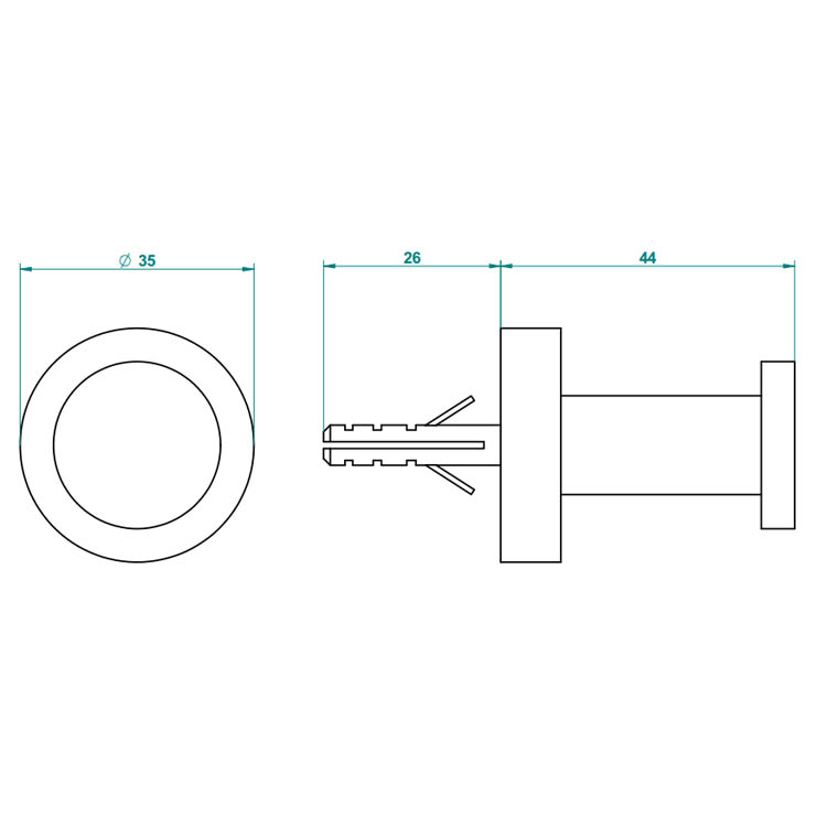 Фото Крючок для полотенец - стиль Современный - Купить в Интернет-магазине