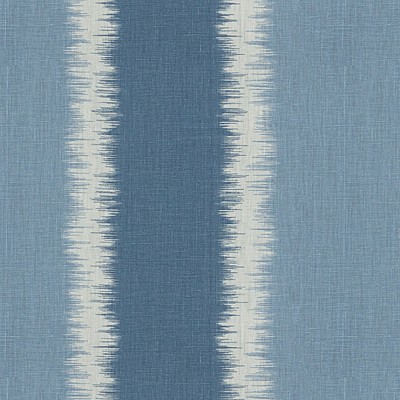 Фото Ткань портьерная с рисунком - Полоски - стиль Современный - Синие - Купить в Интернет-магазине