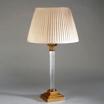 Фото Настольная лампа - стиль Английская классика - Стеклянная - Купить в Интернет-магазине