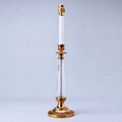 Фото Настольная лампа - стиль Английская классика - Стеклянная - Купить в Интернет-магазине