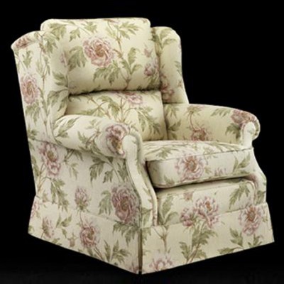 Фото Кресло обитое - стиль Английская классика - Для гостиной - удобное кресло производства США - Artistic - Draycott Design - Купить в Интернет-магазине