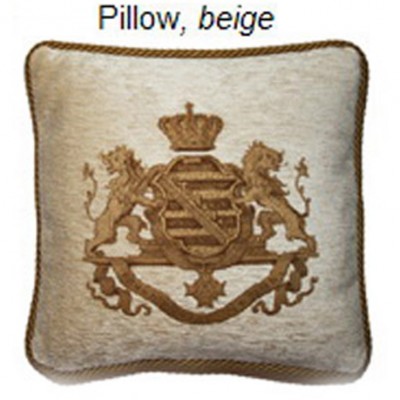 Фото Подушка декоративная - стиль Европейский - Бежевая - Купить в Интернет-магазине