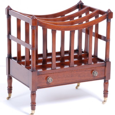 Фото Газетница деревянная - стиль Английская классика - Для гостиной - Купить в Интернет-магазине