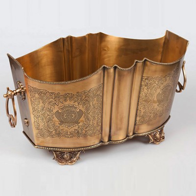 Фото Кашпо - стиль Классический - Металлическое - Купить в Интернет-магазине