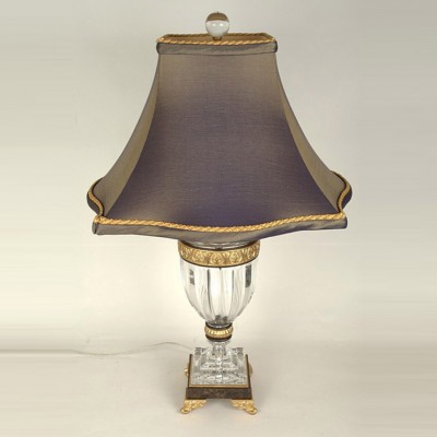 Фото Настольная лампа - стиль Американская классика - Хрустальная - Купить в Интернет-магазине