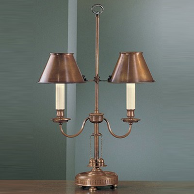 Фото Настольная лампа - стиль Английская классика - Металлическая - Купить в Интернет-магазине