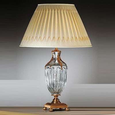 Фото Настольная лампа - стиль Английская классика - Стеклянная - Купить в Интернет-магазине