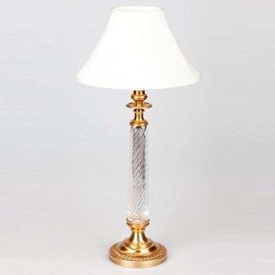 Фото Настольная лампа - стиль Английская классика - Хрустальная - Купить в Интернет-магазине