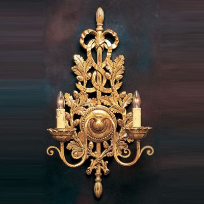 Фото Бра, светильник настенный - стиль Американская классика - Деревянный - Купить в Интернет-магазине