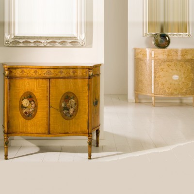 Фото Комод/буфет узкий - стиль Английская классика - Для гостиной - Купить в Интернет-магазине