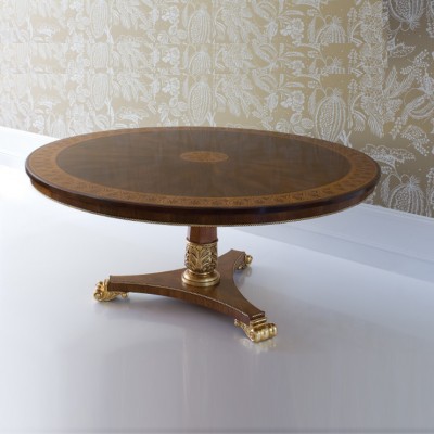 Фото Стол обеденный - стиль Английская классика - Для столовой - большие обеденные столы производства США - Restall Brown & Clennell - Traditional hand-made - Купить в Интернет-магазине