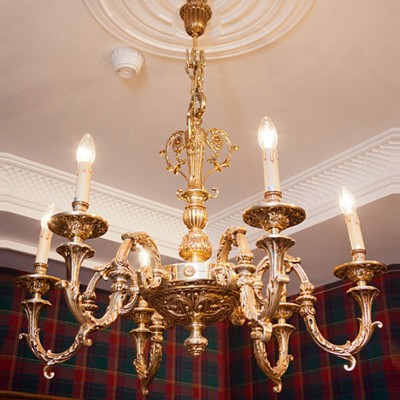 Фото Люстра - стиль Европейская классика - Металлическая - Купить в Интернет-магазине