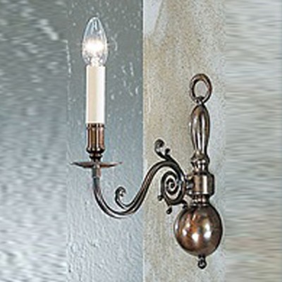 Фото Бра, светильник настенный - стиль Английская классика - Металлический - Купить в Интернет-магазине