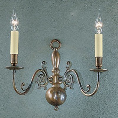 Фото Бра, светильник настенный - стиль Английская классика - Металлический - Купить в Интернет-магазине