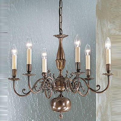 Фото Люстра - стиль Английская классика - Металлическая - Купить в Интернет-магазине