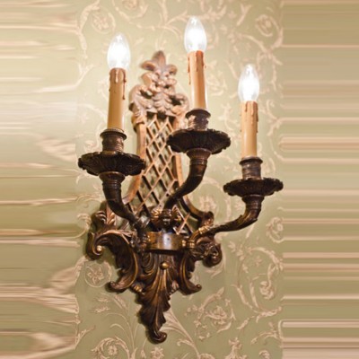 Фото Бра, светильник настенный - стиль Европейская классика - Металлический - Купить в Интернет-магазине
