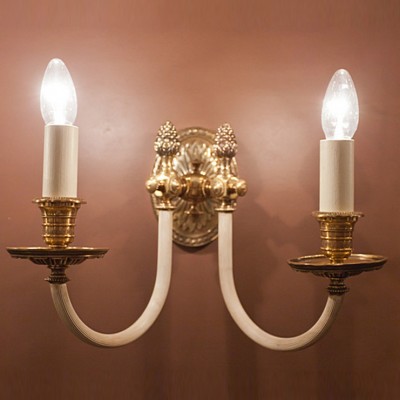 Фото Бра, светильник настенный - стиль Английская классика - Металлический - Купить в Интернет-магазине