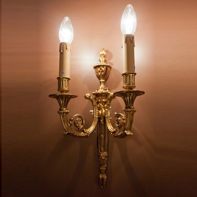 Фото Бра, светильник настенный - стиль Европейская классика - Металлический - В наличии - Купить в Интернет-магазине