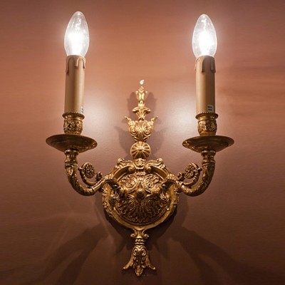 Фото Бра, светильник настенный - стиль Европейская классика - Металлический - Купить в Интернет-магазине