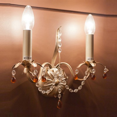 Фото Бра, светильник настенный - стиль Американская классика - Хрустальный - Купить в Интернет-магазине