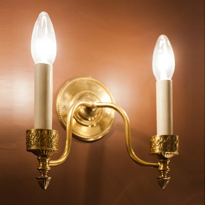 Фото Бра, светильник настенный - стиль Английская классика - Металлический - В наличии - Купить в Интернет-магазине