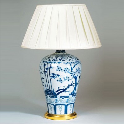 Фото Настольная лампа - стиль Английская классика - Керамическая - Купить в Интернет-магазине