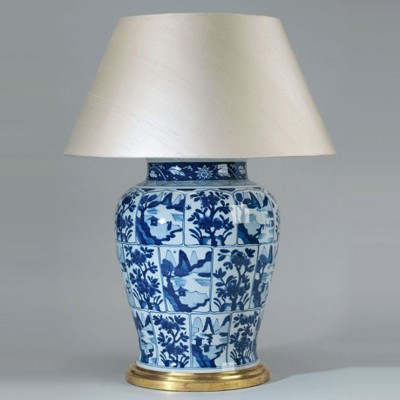 Фото Настольная лампа - стиль Английская классика - Керамическая - Купить в Интернет-магазине