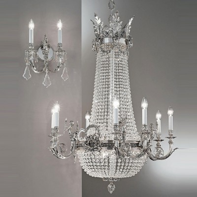 Фото Люстра - стиль Английская классика - Металлическая - Купить в Интернет-магазине